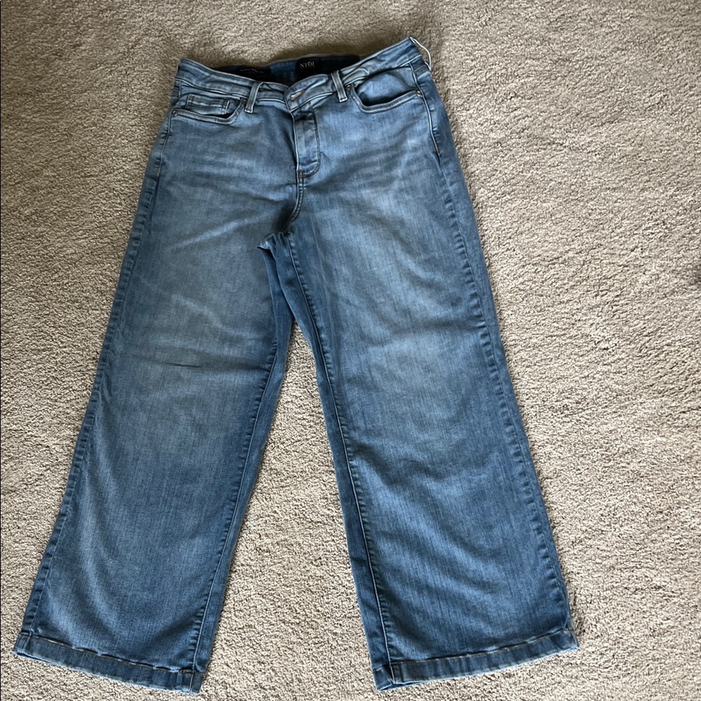NYDJ Light Blue Flare Jeans
